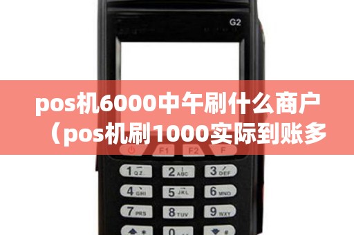 pos機(jī)6000中午刷什么商戶（pos機(jī)刷1000實(shí)際到賬多少）